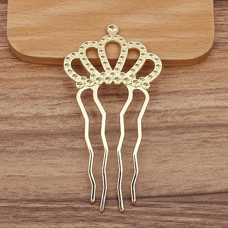 Alloy Hair Comb Findings PW-WGF8823-04-1