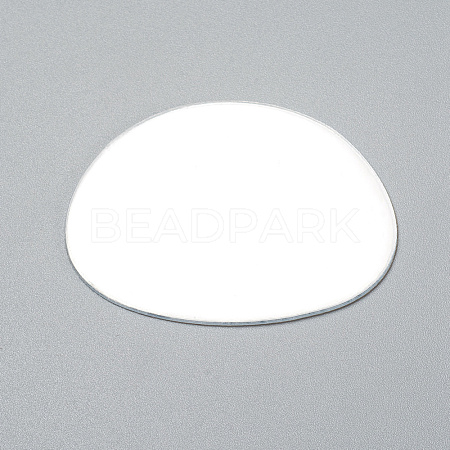 Oval Shape Mirror X-DIY-WH0170-52-1