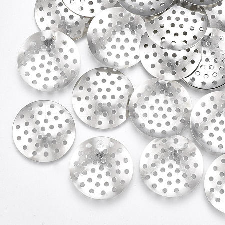 Iron Finger Ring/Brooch Sieve Findings IFIN-T007-49P-NF-1