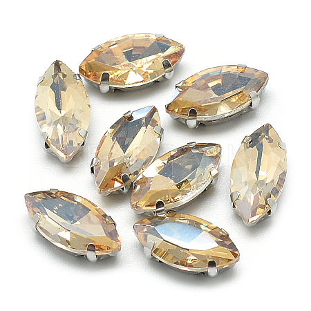Sew on Rhinestone RGLA-T034-4x8mm-09-1