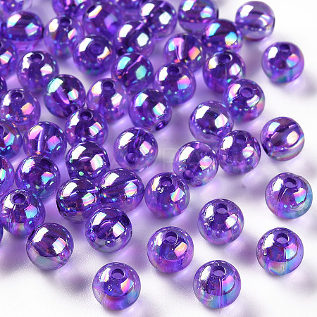 Transparent Acrylic Beads LS-MACR-S370-B8mm-747-1