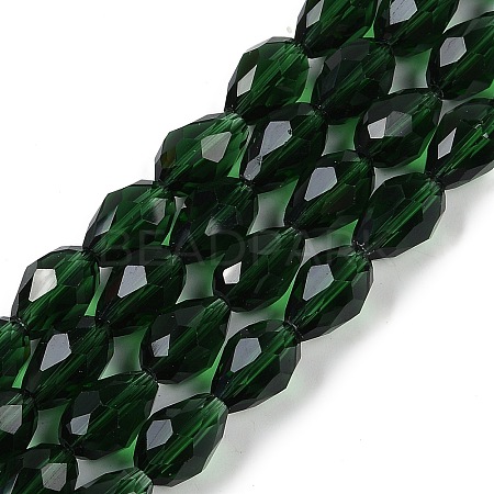 Transparent Glass Beads Strands EGLA-N013-T4mm-D15-1