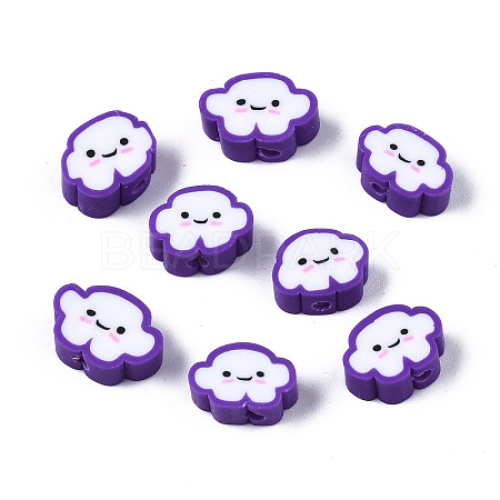 Handmade Polymer Clay Beads LS-X-CLAY-N008-033A-1