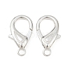 Tibetan Style Alloy Lobster Claw Clasps PALLOY-O027-P01-1