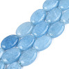 Dyed Natural White Jade Beads Strands G-N370-01A-04-2