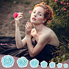70Pcs 7 Styles Plastic Cabochons KY-DR0001-03A-5