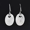 Natural Quartz Crystal Dangle Earrings EJEW-C119-04P-05-2