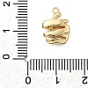 Brass Rhinestone Pendants KK-D003-02G-4
