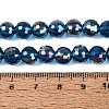 Transparent Glass Beads Strands GLAA-Q107-02A-17-4