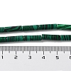 Synthetic Malachite Beads Strands G-D077-E02-5