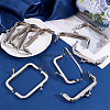 10Pcs Iron Kiss Lock Purse Frames FIND-BBC0005-18-4