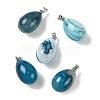 Natural Agate Pendants GG-K002-08A-07-1