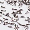 Glass Twisted Bugle Beads SEED-E002-9mm-TH-2