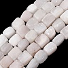 Natural Selenite Beads Strands G-B155-D17-2