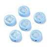 Opaque Acrylic Beads OACR-G016-07E-1
