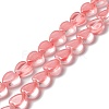 Transparent Glass Beads Strand GLAA-F112-03A-1