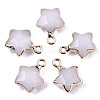 Natural White Jade Pendants X-G-N326-36K-1