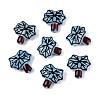Handmade Lampwork Enamel Beads LAMP-T023-21D-1