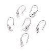 Brass Earring Hooks KK-E779-02P-2