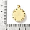 Brass Resin Pendants KK-H079-02A-G03-3