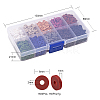 1500Pcs 10 Colors Dark Colors Handmade Polymer Clay Beads CLAY-YW0001-37B-3