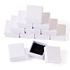 Rhombus Textured Cardboard Ring Gift Storage Boxes CON-TAC0001-07A-2