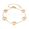 304 Stainless Steel Link Bracelets BJEW-H641-07G-2