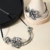 Alloy Skeleton Bracelets & Necklaces Sets FS-WG61533-01-3