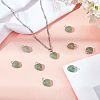 24Pcs Natural Green Aventurine Charms G-BC0001-21B-6