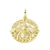 Brass Pendants KK-E111-02G-1