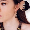 150Pcs 15 Styles Tibetan Style Alloy Flower Bead Caps FIND-YW0007-29-6
