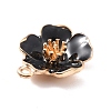 Alloy Enamel Pendants ENAM-E361-01KCG-02-4