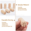 12pcs 12 styles Round Wooden Traditional Chinese Moon Cake Molds AJEW-CA0004-24-3