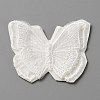 Computerized Embroidery Lace Self Adhesive/Sew on Patches DIY-WH0410-49C-1
