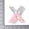 Resin Pendants RESI-B029-01P-X-3