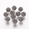 Polymer Clay Rhinestone Beads LS-RB-K050-10mm-C14-1
