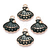 Alloy Enamel Pendants ENAM-CJC0014-03A-1
