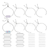 DIY Blank Rectangle Dome Link Bracelet Making Kit DIY-UN0005-31-1