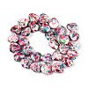 Spray Painted Synthetic Turquoise Beads Strands G-N352-28A-04-2