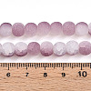 Crackle Glass Beads Strands GLAA-N009-8mm-05-4
