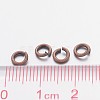 Brass Open Jump Rings JRC5MM-R-3
