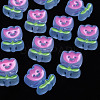 Transparent Acrylic Beads X-MACR-S374-03B-04-1