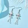 304 Stainless Steel Fairy Dangle Earrings EJEW-MZ00129-05-2