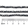 Transparent Electroplate Glass Beads Strands LS-EGLA-A039-T3mm-UA13-4