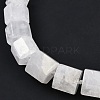 Natural Quartz Crystal Hexagon Prism Graduated Beaded Necklaces for Women Men NJEW-K388-03A-2