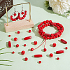 Dyed Natural Wood Beads WOOD-PH0003-12A-5