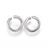 304 Stainless Steel Open Jump Rings X-STAS-E113-10P-2