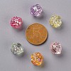 Transparent Acrylic Beads X-TACR-S154-33C-5