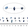 Handmade Natural Lapis Lazuli Chip Beads Chain CHS-H028-06A-02-2