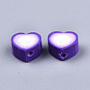 Handmade Polymer Clay Beads X-CLAY-T016-67-3